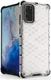 Samsung Galaxy S20 Plus Hybride Honinggraat Hoesje Wit afbeelding 7