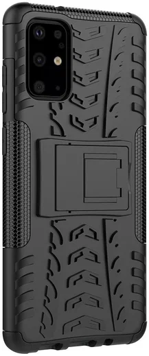 Samsung Galaxy S20 Plus Hybride Kickstand Hoesje Zwart afbeelding 9
