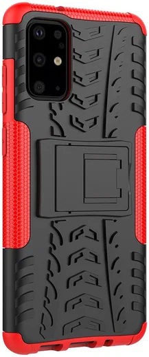 Samsung Galaxy S20 Plus Hybride Kickstand Hoesje Rood afbeelding 8