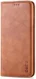 AZNS Samsung Galaxy S20 Plus Hoesje Wallet Book Case Kunst Leer Bruin afbeelding 4