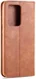 AZNS Samsung Galaxy S20 Plus Hoesje Wallet Book Case Kunst Leer Bruin afbeelding 5