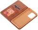 AZNS Samsung Galaxy S20 Plus Hoesje Wallet Book Case Kunst Leer Bruin afbeelding 9