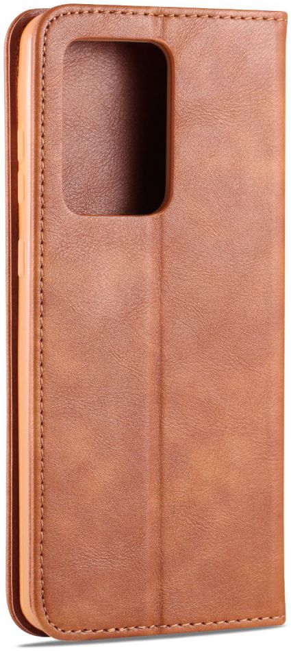 Samsung Galaxy S20 Hoesje Retro Portemonnee Stand Kunst Leer Coffee afbeelding 9