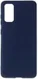 Samsung Galaxy S20 Hoesje Matte Flexibele TPU Back Cover Case Blauw afbeelding 1