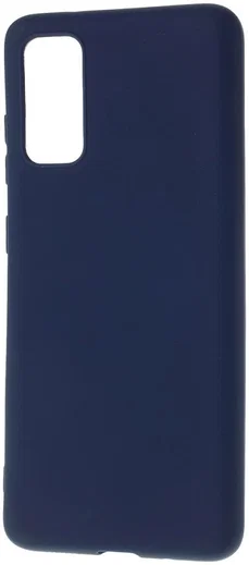 Samsung Galaxy S20 Hoesje Matte Flexibele TPU Back Cover Case Blauw afbeelding 2