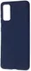 Samsung Galaxy S20 Hoesje Matte Flexibele TPU Back Cover Case Blauw afbeelding 2