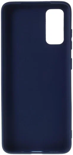 Samsung Galaxy S20 Hoesje Matte Flexibele TPU Back Cover Case Blauw afbeelding 3