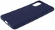 Samsung Galaxy S20 Hoesje Matte Flexibele TPU Back Cover Case Blauw afbeelding 4