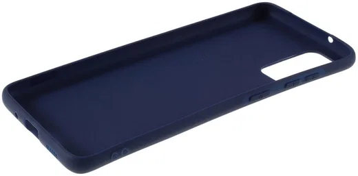 Samsung Galaxy S20 Hoesje Matte Flexibele TPU Back Cover Case Blauw afbeelding 5