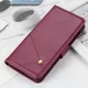 Samsung Galaxy S20 Hoesje Stand Portemonnee Pasjes Kunst Leer Rood afbeelding 8