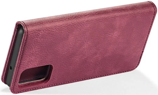 Samsung Galaxy S20 Plus Hoesje 2-in-1 Book Case en Back Cover Rood afbeelding 9