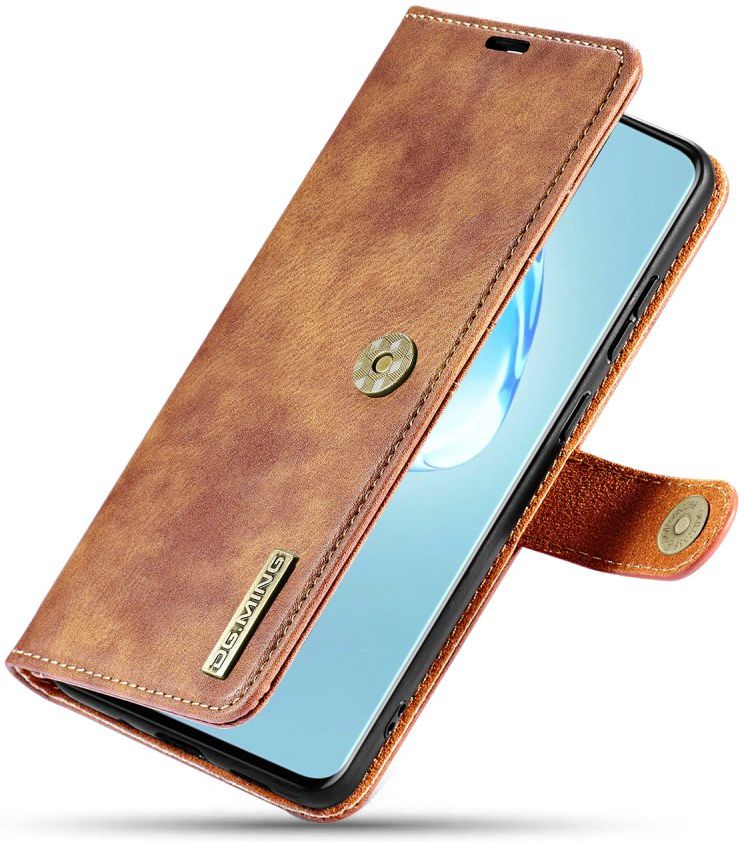 Samsung Galaxy S20 Plus Hoesje 2-in-1 Book Case en Back Cover Bruin afbeelding 2