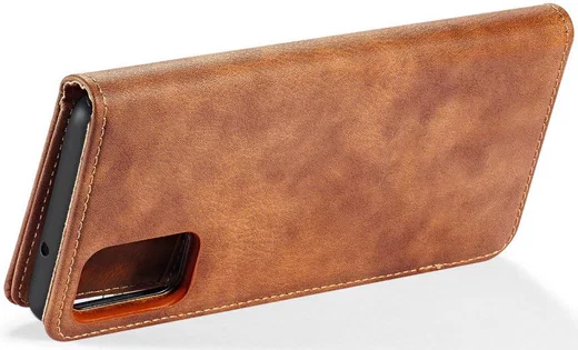 Samsung Galaxy S20 Plus Hoesje 2-in-1 Book Case en Back Cover Bruin afbeelding 8