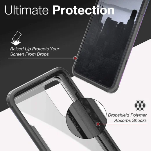 Raptic Shield Samsung Galaxy S20 Plus Case Militair Getest Iridescent afbeelding 5