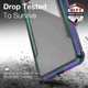 Raptic Shield Samsung Galaxy S20 Plus Case Militair Getest Iridescent afbeelding 4