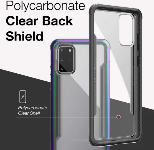 Raptic Shield Samsung Galaxy S20 Plus Case Militair Getest Iridescent afbeelding 7