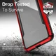 Raptic Shield Samsung Galaxy S20 Plus Case Militair Getest Rood afbeelding 4