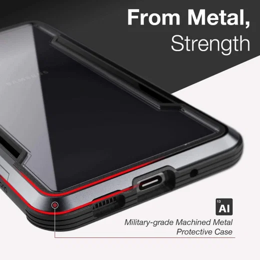 Raptic Shield Samsung Galaxy S20 Plus Case Militair Getest Rood afbeelding 6
