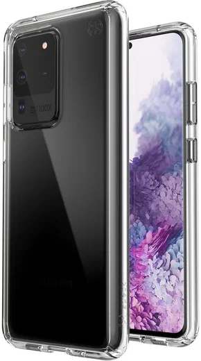 Speck Presidio Samsung Galaxy S20 Ultra Hoesje Plastic TPU Transparant afbeelding 1