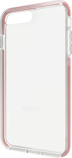 Gear4 D3O Piccadilly Apple iPhone 8 / 7 Plus Hoesje Transparant/Roze afbeelding 6