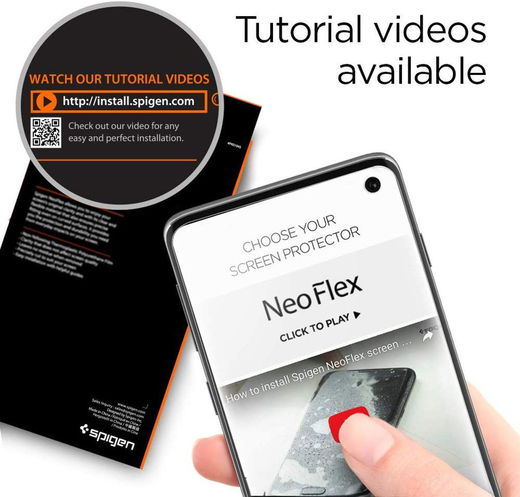 Spigen Neo Flex HD Screen Protector Samsung Galaxy S20 Plus (2 Pack) afbeelding 7