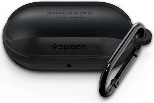 Spigen Liquid Air Samsung Galaxy Buds Hoesje Zwart afbeelding 1
