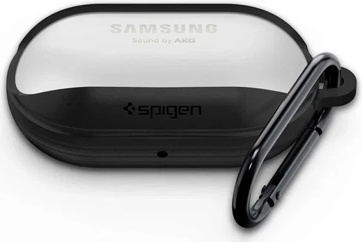 Spigen Liquid Air Samsung Galaxy Buds Hoesje Zwart afbeelding 3