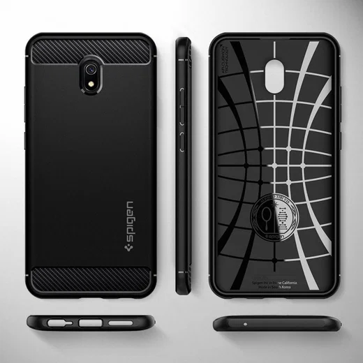 Spigen Rugged Armor Xiaomi Redmi 8a Hoesje Zwart afbeelding 7