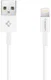 Spigen C10LS Lightning Kabel 1 Meter Wit afbeelding 1
