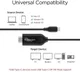 Spigen USB-C naar HDMI Kabel 2 Meter Zwart afbeelding 9