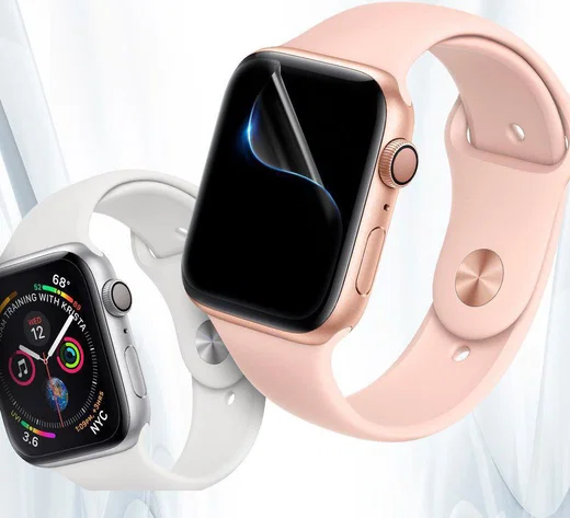 Spigen Neo Flex - HD Apple Watch 4/5/6/SE 40MM Screenprotector - Folie (3-Pack) afbeelding 3