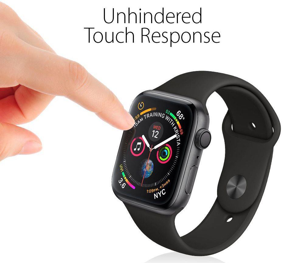 Spigen Neo Flex - HD Apple Watch 4/5/6/SE 40MM Screenprotector - Folie (3-Pack) afbeelding 4