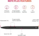 Adonit Note Plus Stylus Pen Excellent Precision voor Apple iPad Zwart afbeelding 5