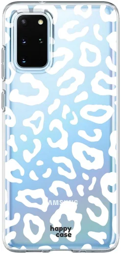 HappyCase Samsung S20 Plus Hoesje Flexibel TPU Luipaard Print afbeelding 1