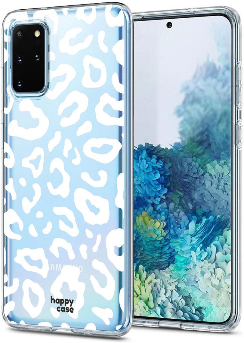 HappyCase Samsung S20 Plus Hoesje Flexibel TPU Luipaard Print afbeelding 2