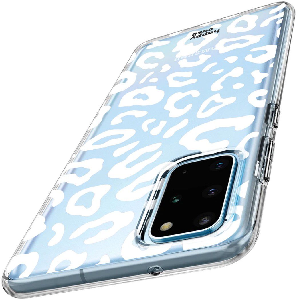 HappyCase Samsung S20 Plus Hoesje Flexibel TPU Luipaard Print afbeelding 10
