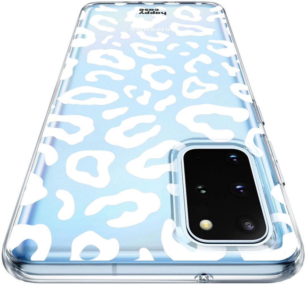 HappyCase Samsung S20 Plus Hoesje Flexibel TPU Luipaard Print afbeelding 11