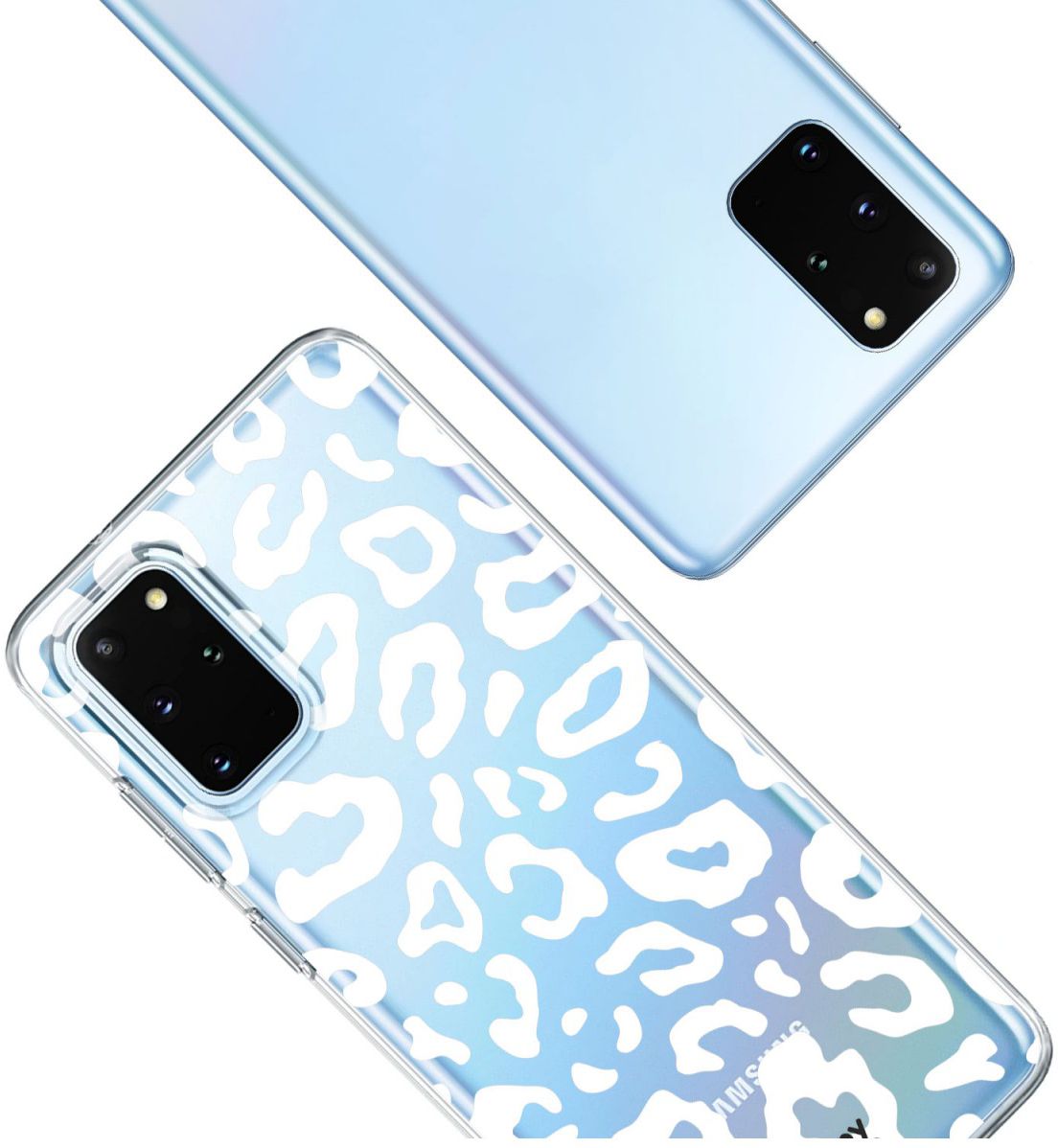 HappyCase Samsung S20 Plus Hoesje Flexibel TPU Luipaard Print afbeelding 12