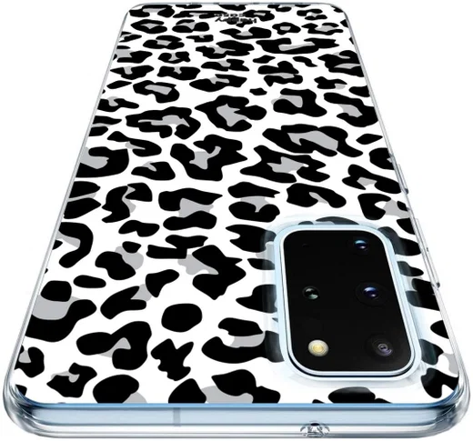 HappyCase Samsung S20 Plus Hoesje Flexibel TPU Panter Print afbeelding 5