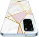HappyCase Samsung S20 Plus Hoesje Flexibel TPU Roze Marmer Print afbeelding 5