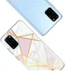 HappyCase Samsung S20 Plus Hoesje Flexibel TPU Roze Marmer Print afbeelding 6