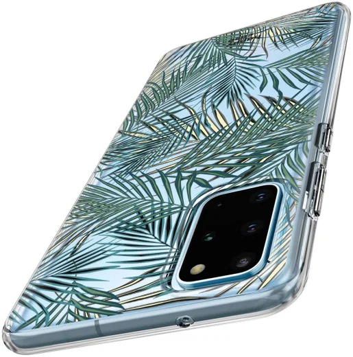 HappyCase Samsung S20 Plus Hoesje Flexibel TPU Jungle Print afbeelding 4