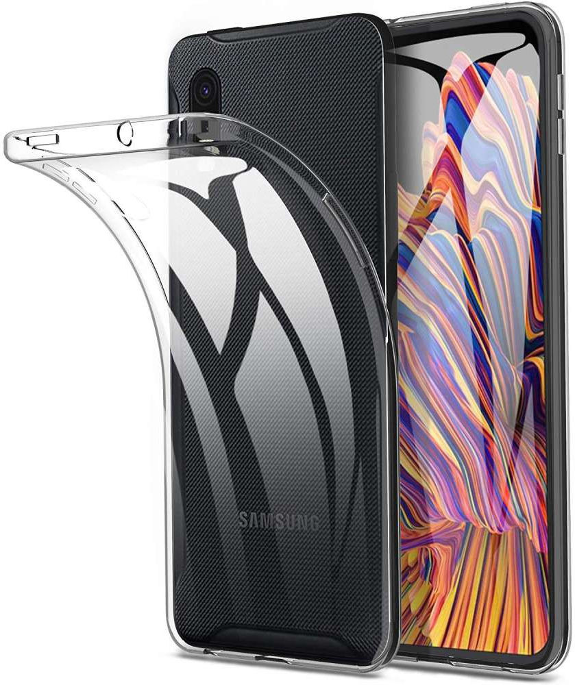 Samsung Galaxy Xcover Pro Hoesje Dun TPU Transparant afbeelding 1