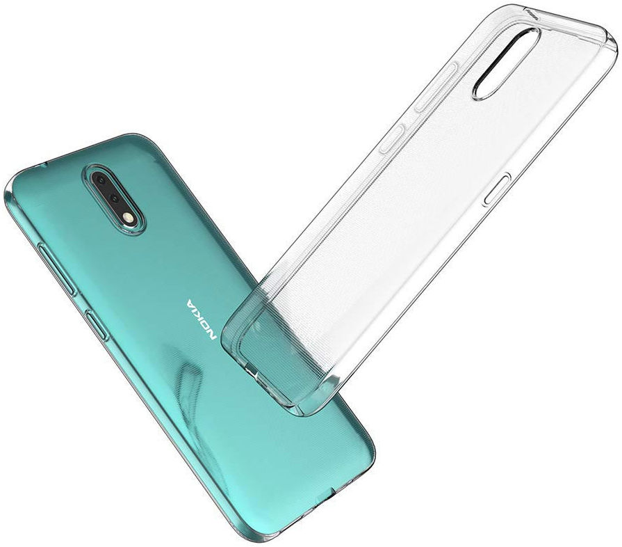 Nokia 2.3 Hoesje Dun TPU Transparant afbeelding 5