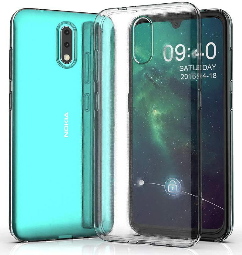Nokia 2.3 Hoesje Dun TPU Transparant afbeelding 6