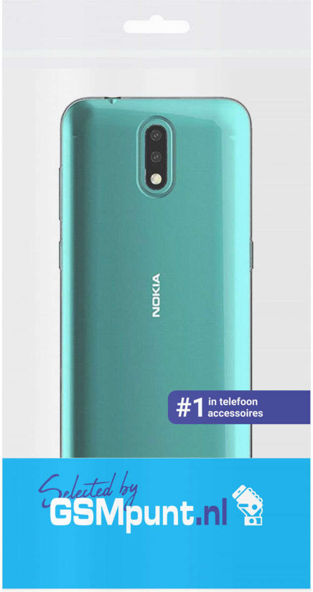 Nokia 2.3 Hoesje Dun TPU Transparant afbeelding 2