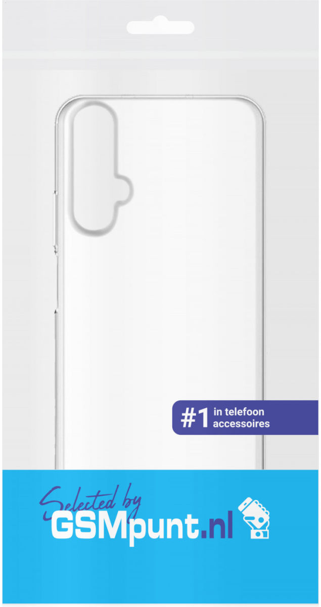 Huawei Nova 5T Hoesje Dun TPU Transparant afbeelding 3