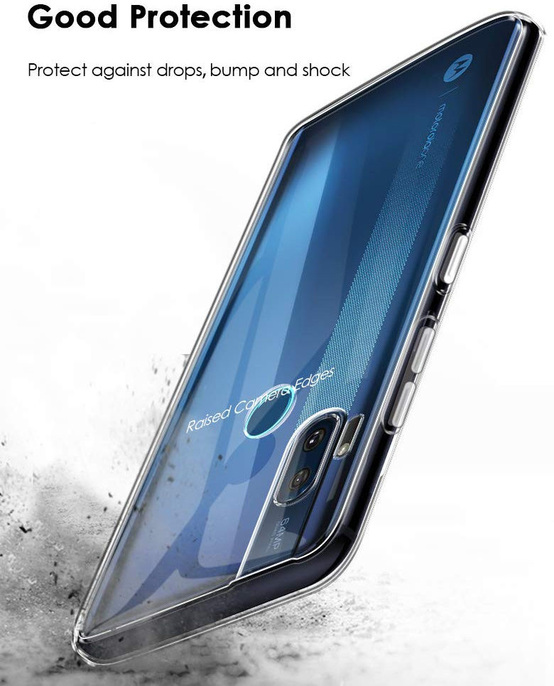 Motorola One Hyper Hoesje Dun TPU Transparant afbeelding 3