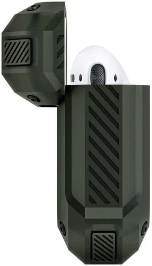 Spigen Tough Armor Apple AirPods 2 Hoesje Groen afbeelding 3