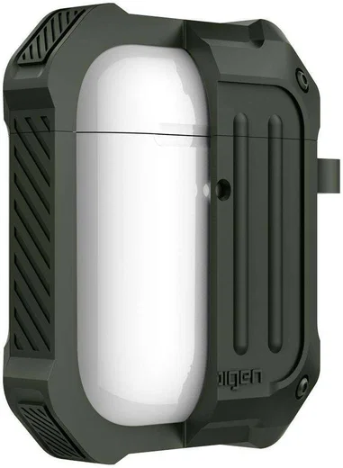 Spigen Tough Armor Apple AirPods 2 Hoesje Groen afbeelding 6